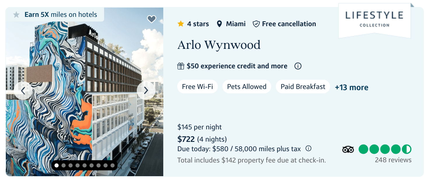 Cap1 portal hotel in Miami