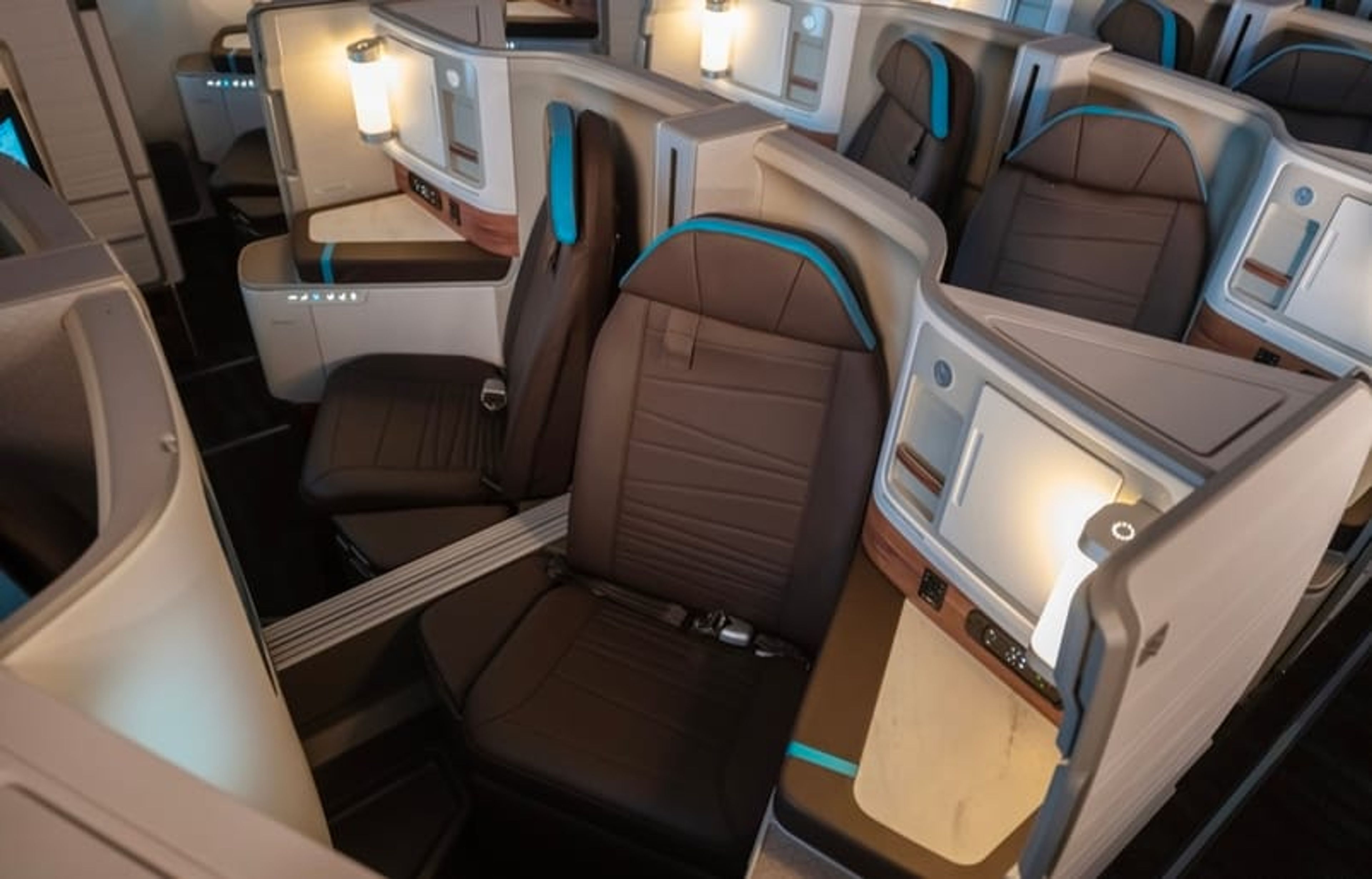 Photo of Hawaiian Airlines' new lie-flat widebody seats
