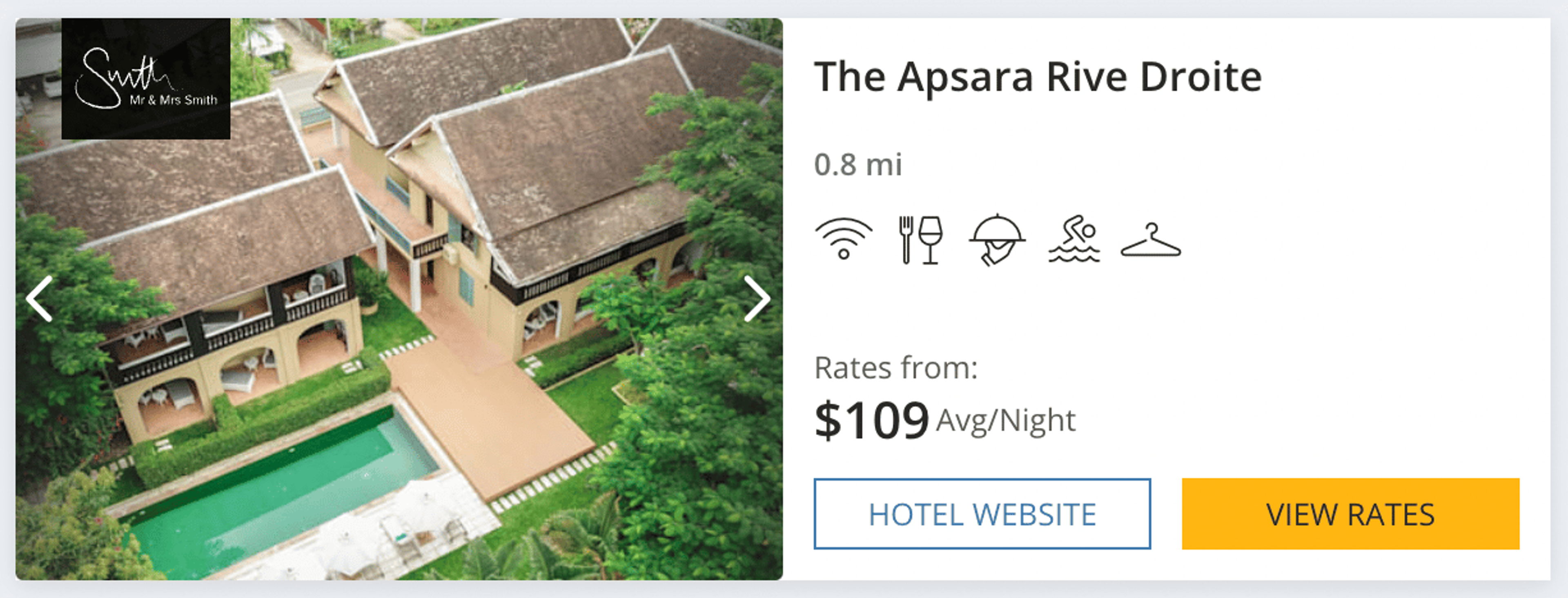 Hyatt property in Luang Prabang, Laos