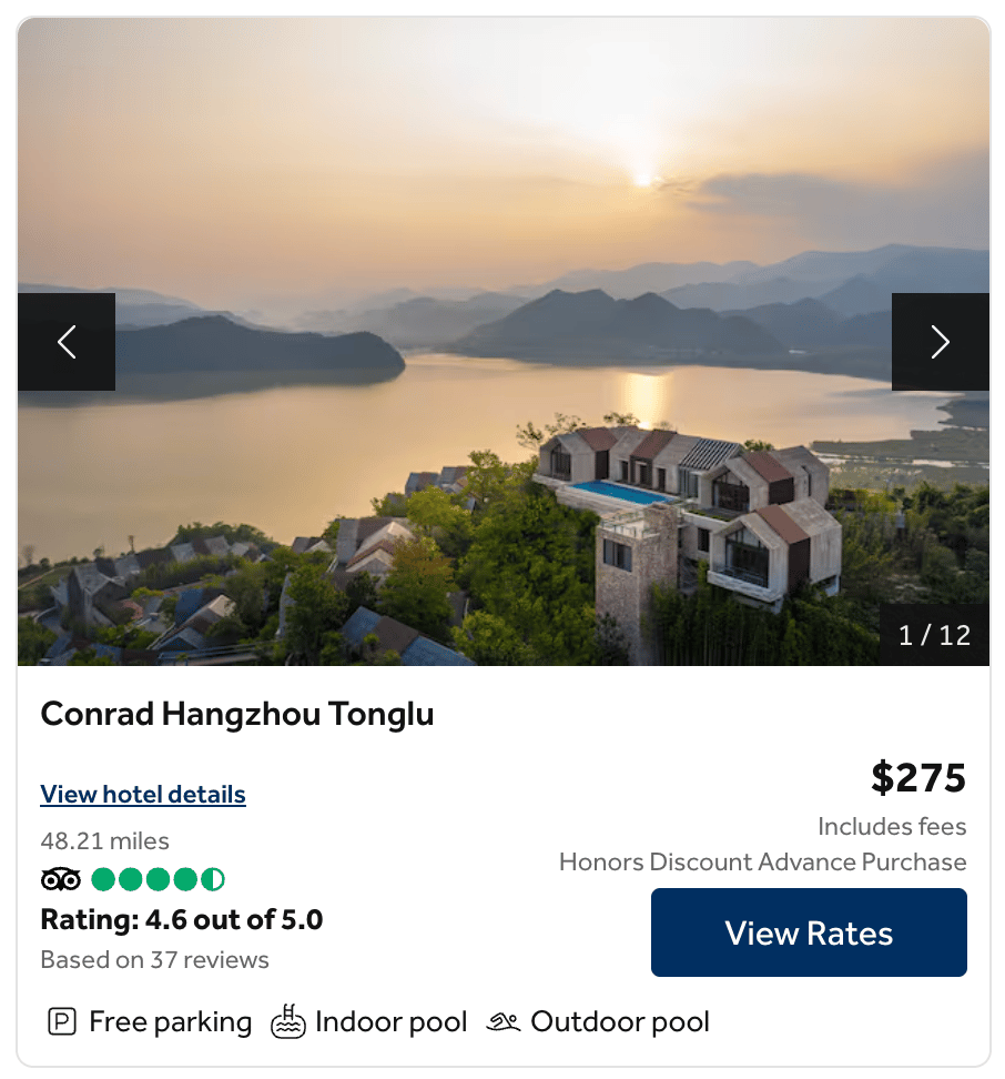 Conrad Hangzhou Tonglu