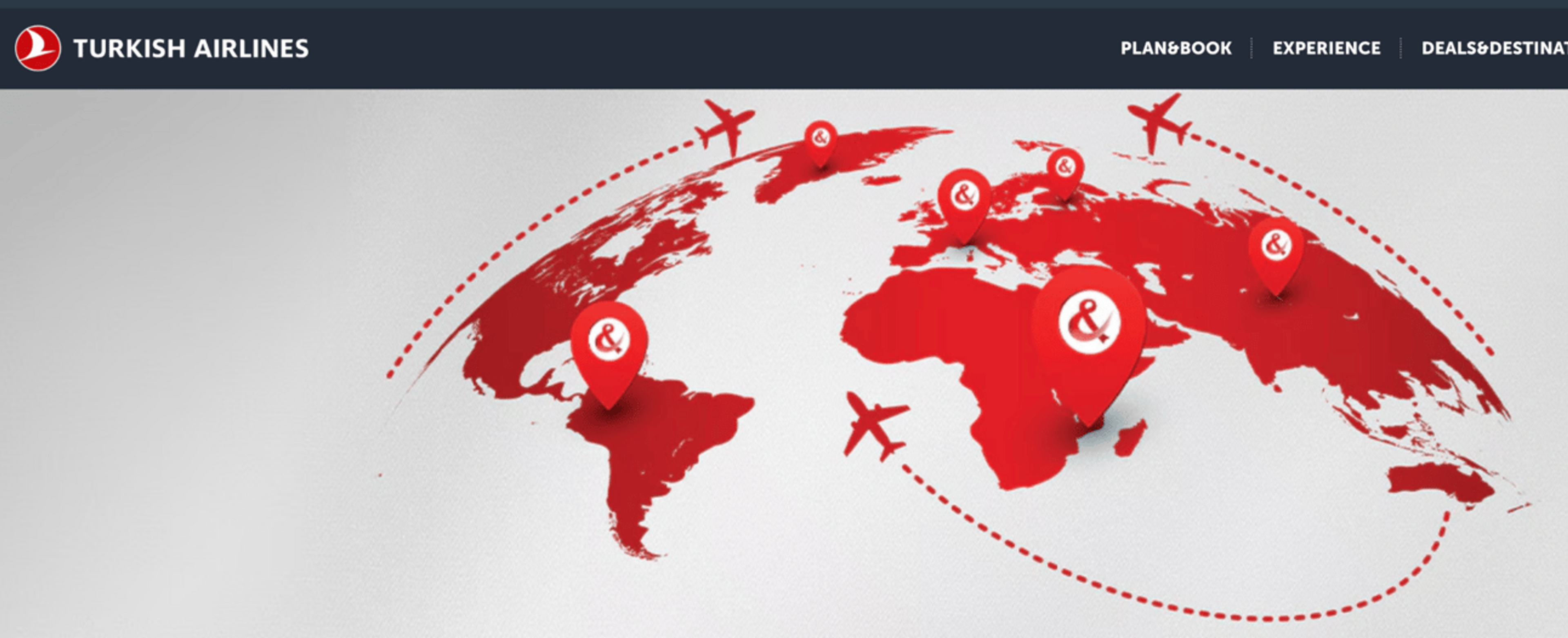 Turkish Airlines Award Sale landing page
