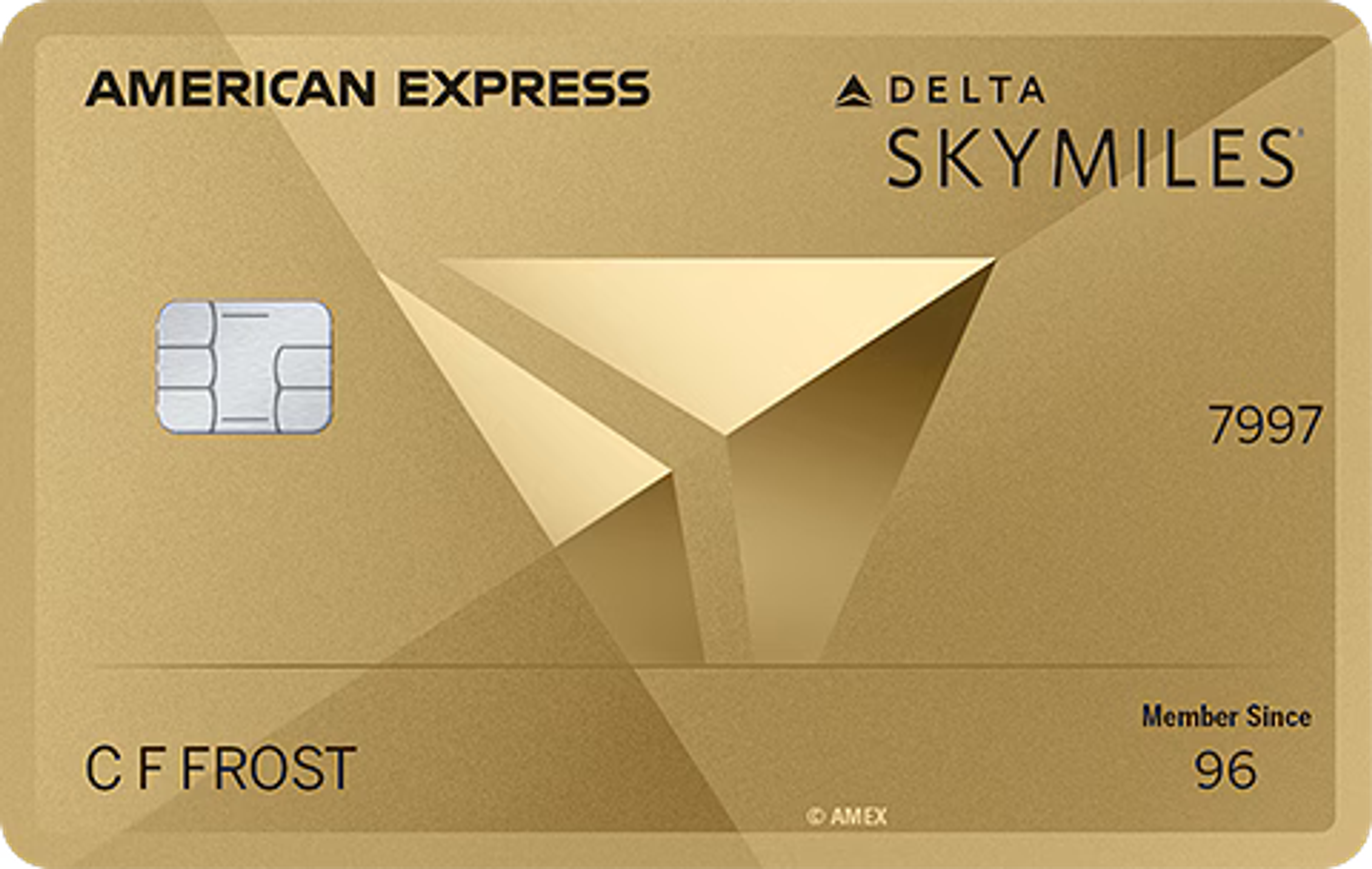 Delta SkyMiles® Gold American Express Card card art