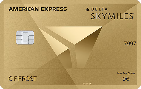 Delta SkyMiles® Gold American Express Card card art