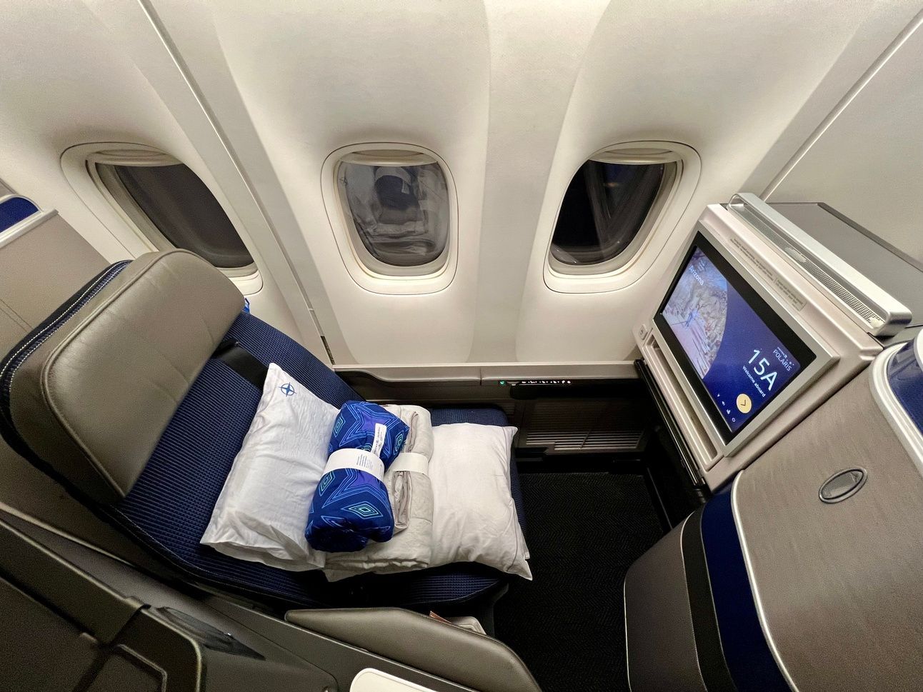 My recent seat on United Polaris