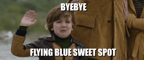 Gif of a little boy waving goodbye and crying