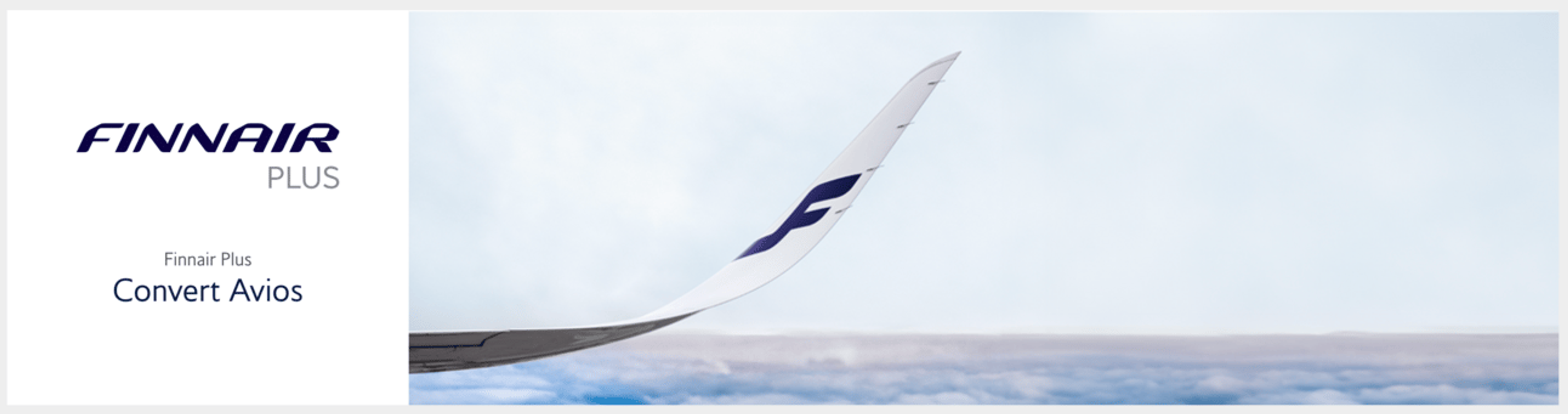 Finnair Convert Avios Landing Page