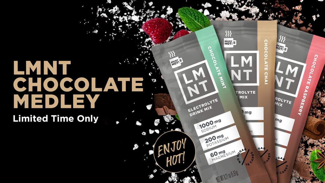 LMNT chocolate medley