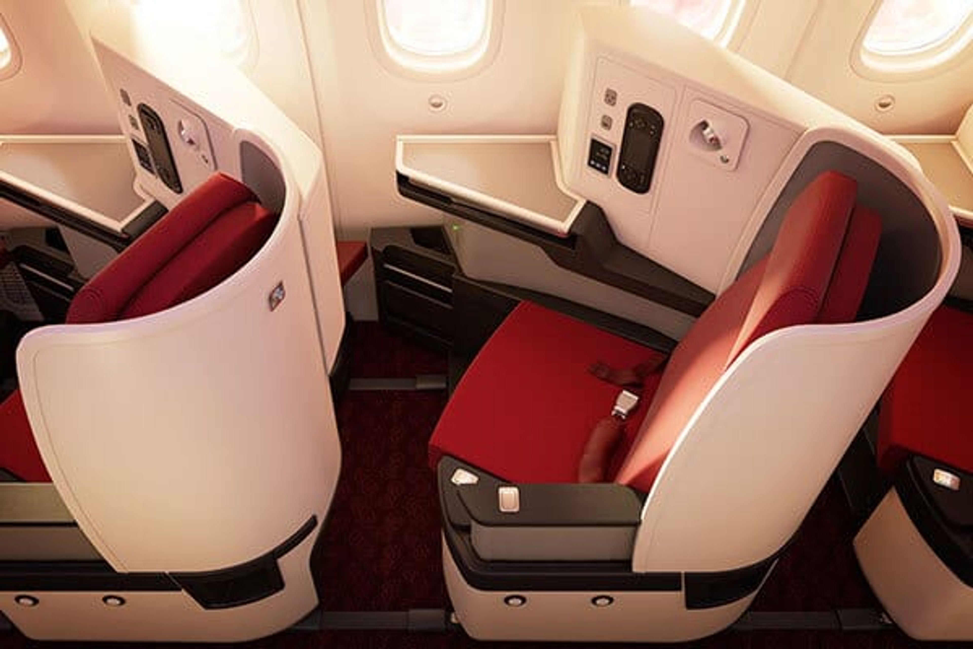 Hainan Airlines' 787 Dreamliner business class
