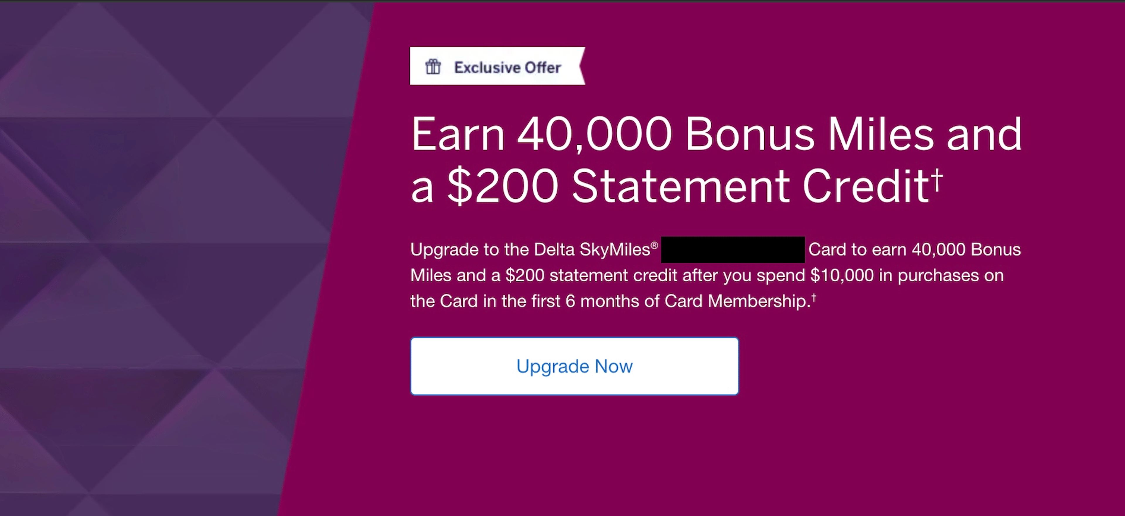 Delta upgrade offer