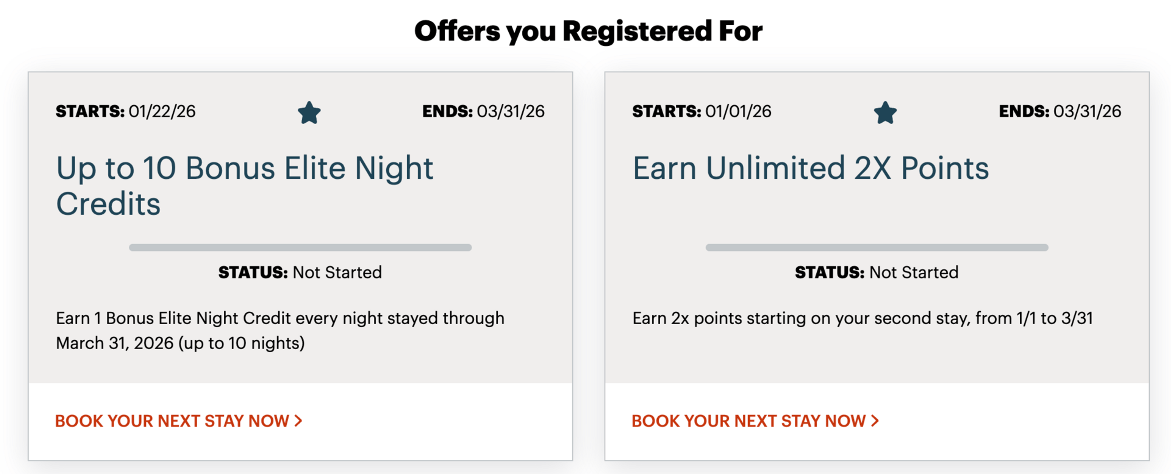 IHG promos