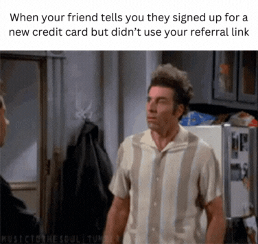 Credit card meme/gif