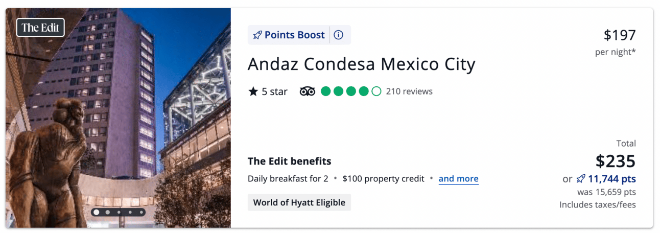 Andaz Condesa (part of the Edit)