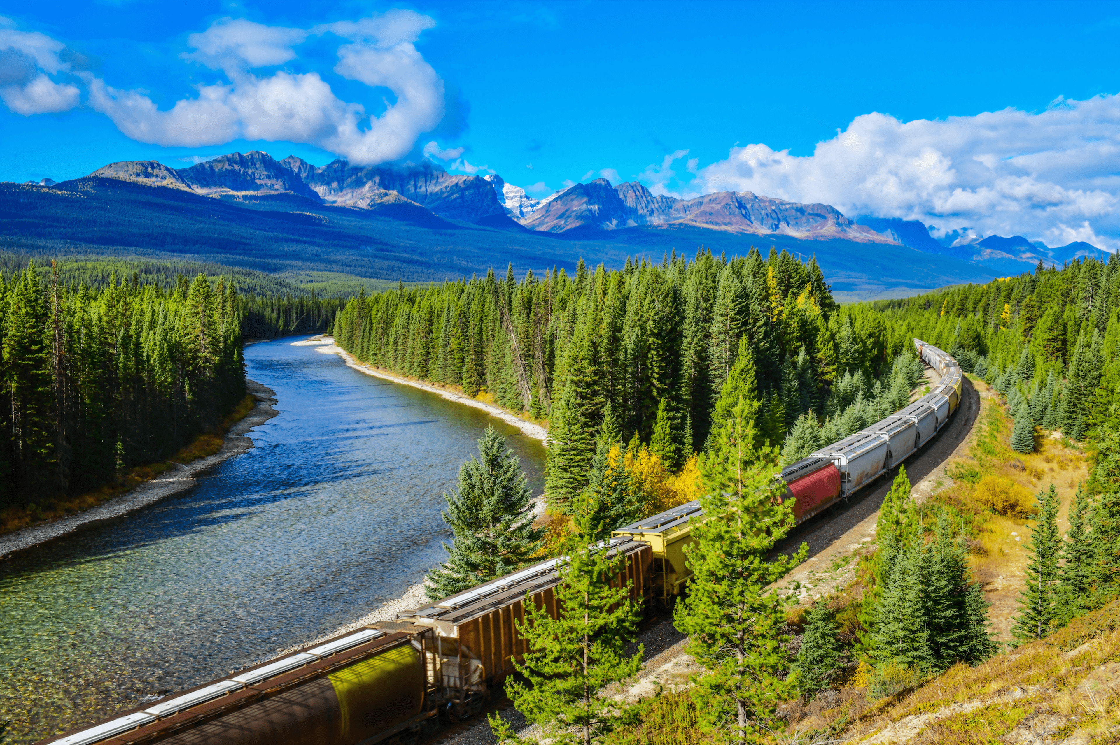 Train service in the pacific northwest