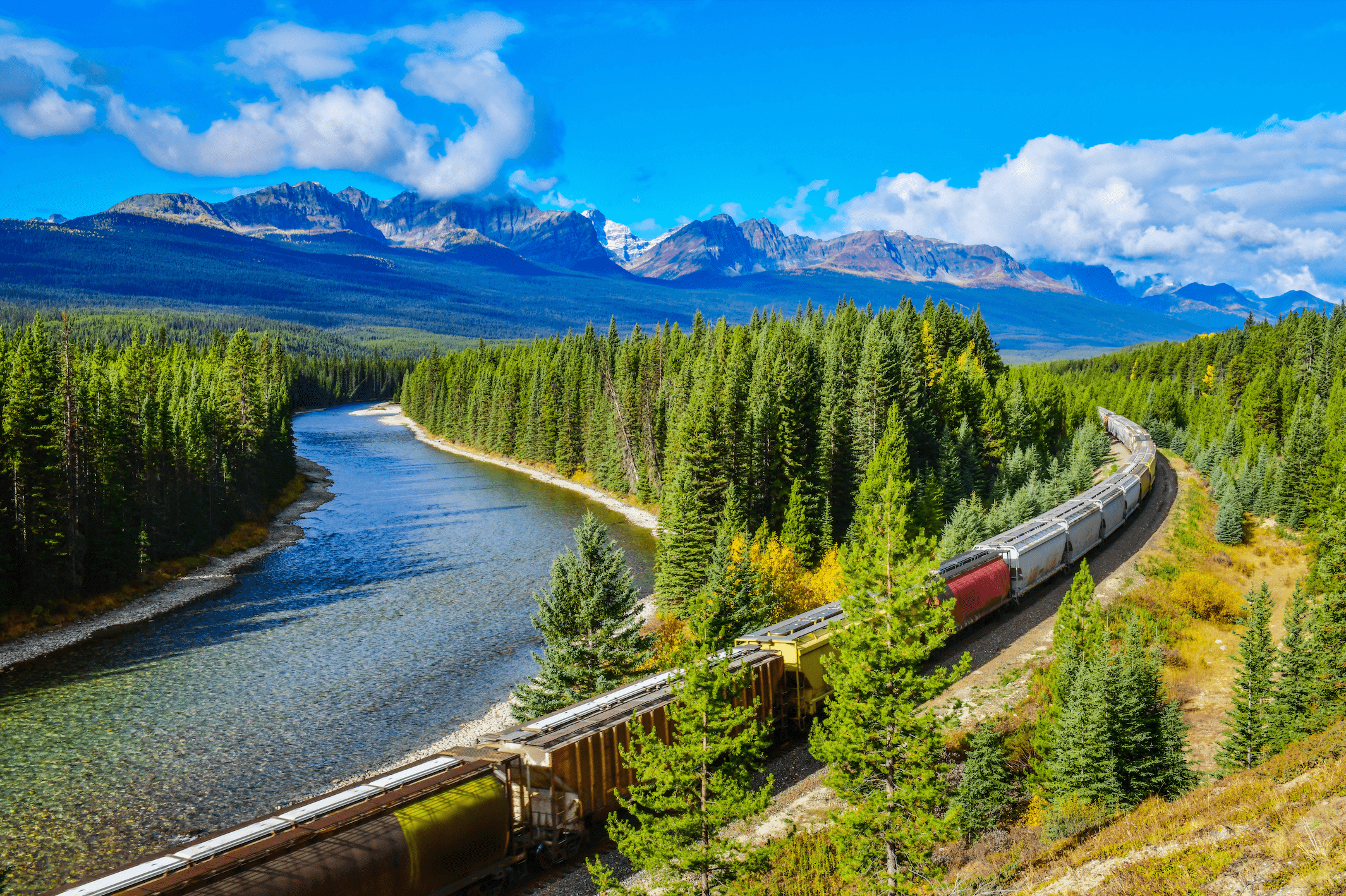 Train service in the pacific northwest