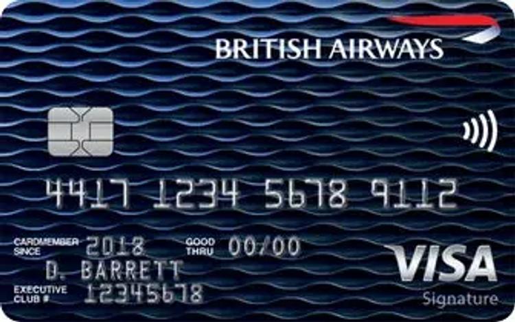 British Airways Visa Signature® Card card art