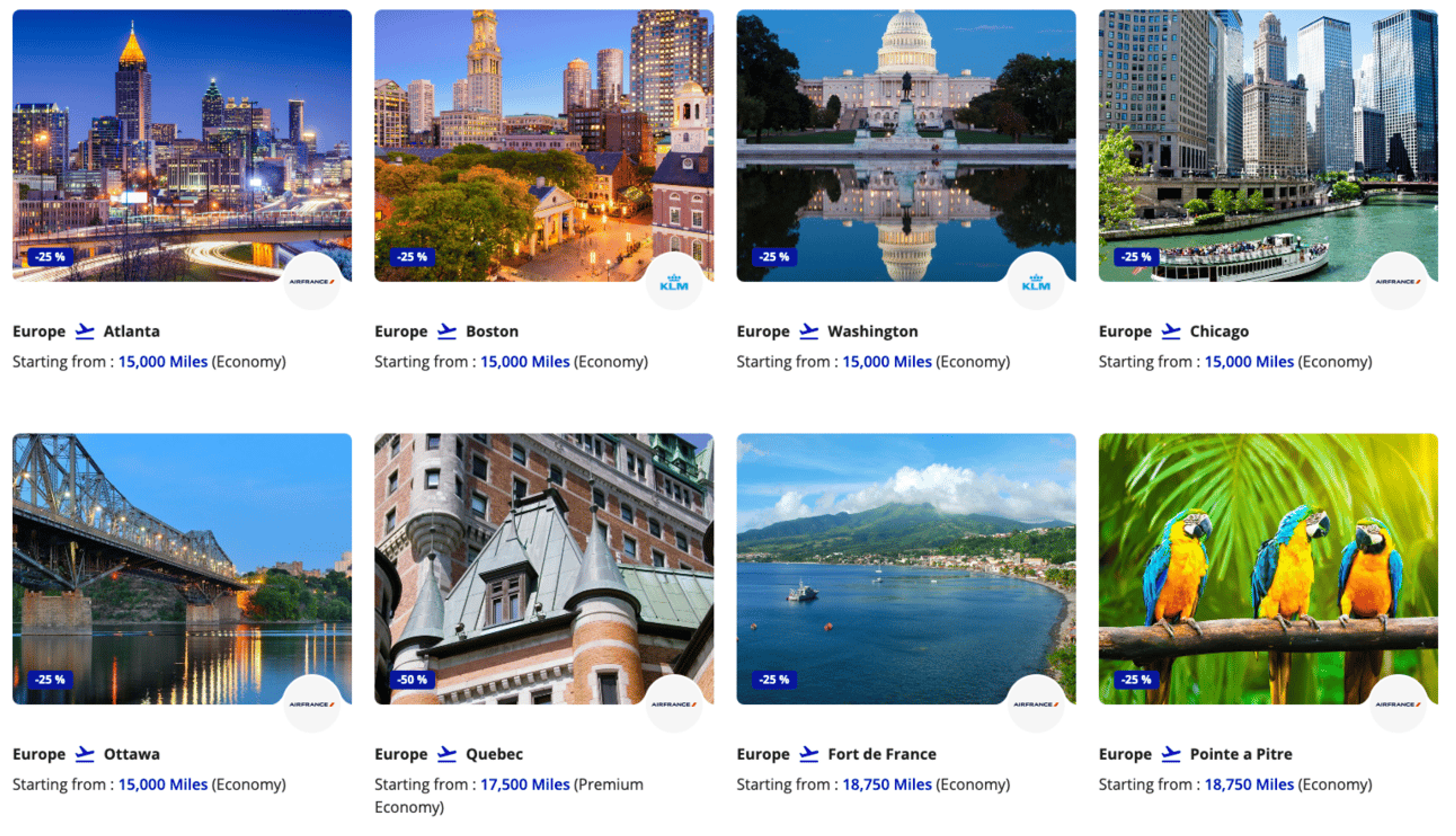 Flying Blue Promo Rewards (April)
