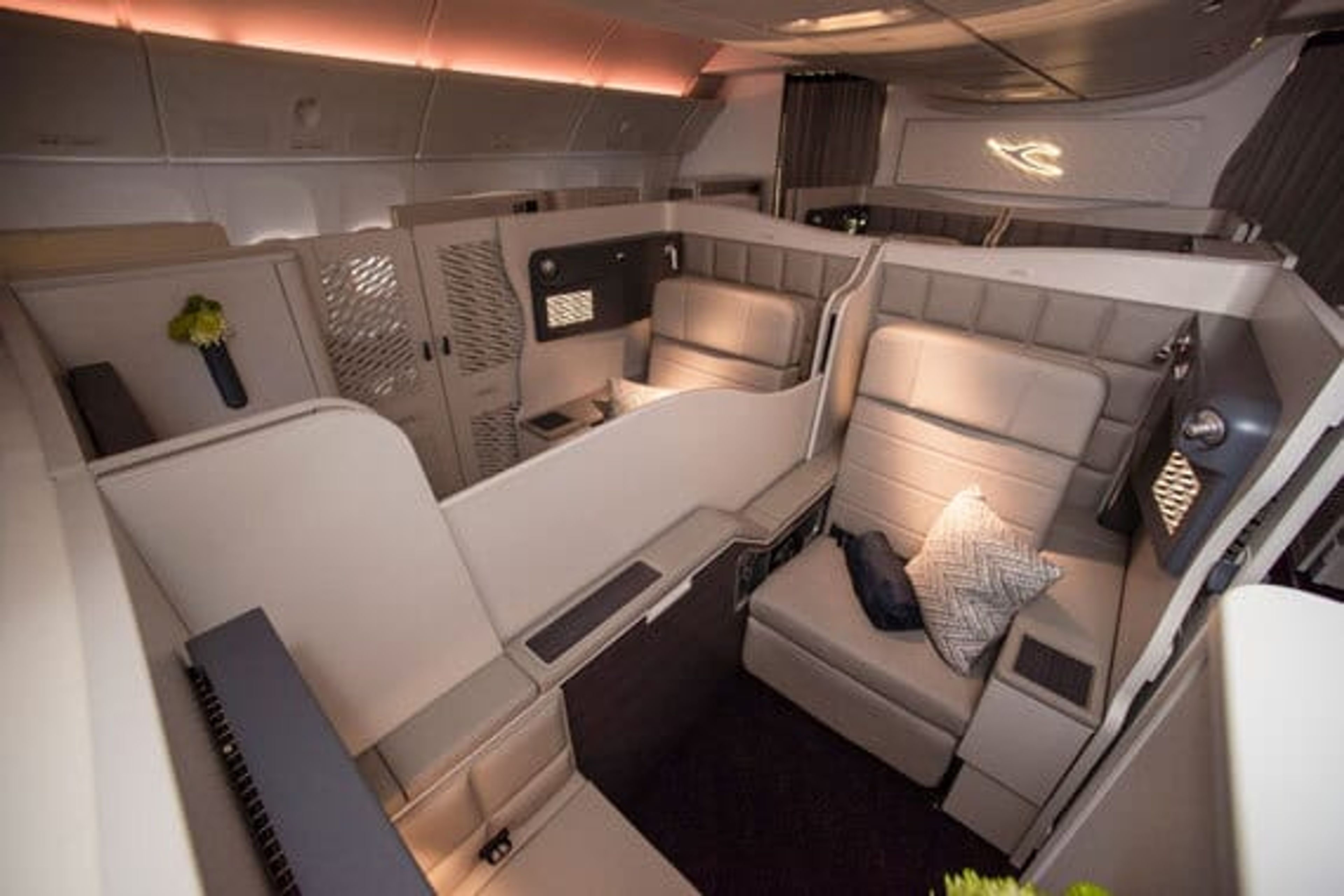 Kuwait Airways first-class suite