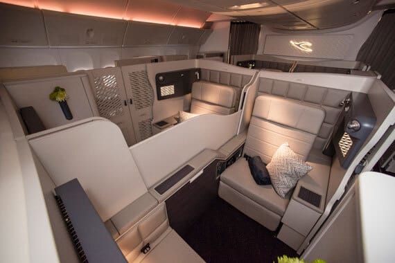 Kuwait Airways first-class suite