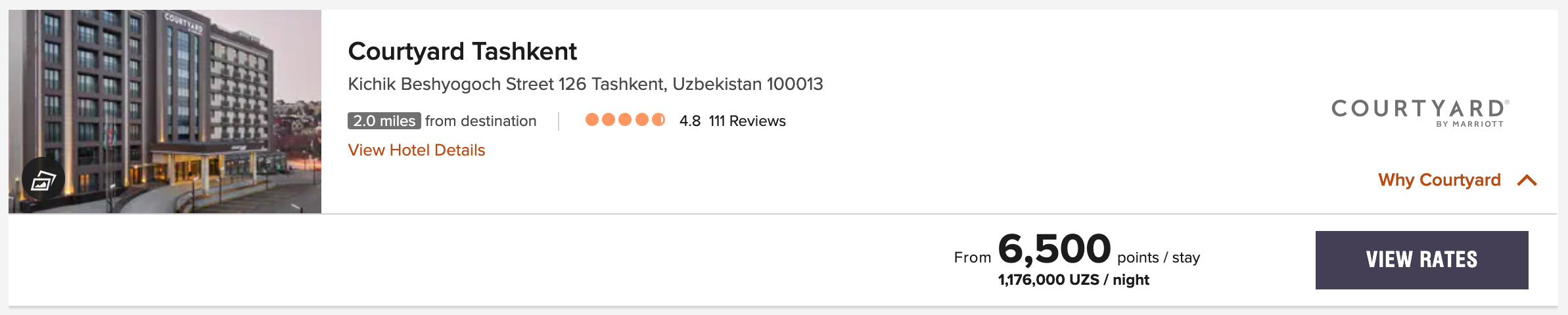 sample booking