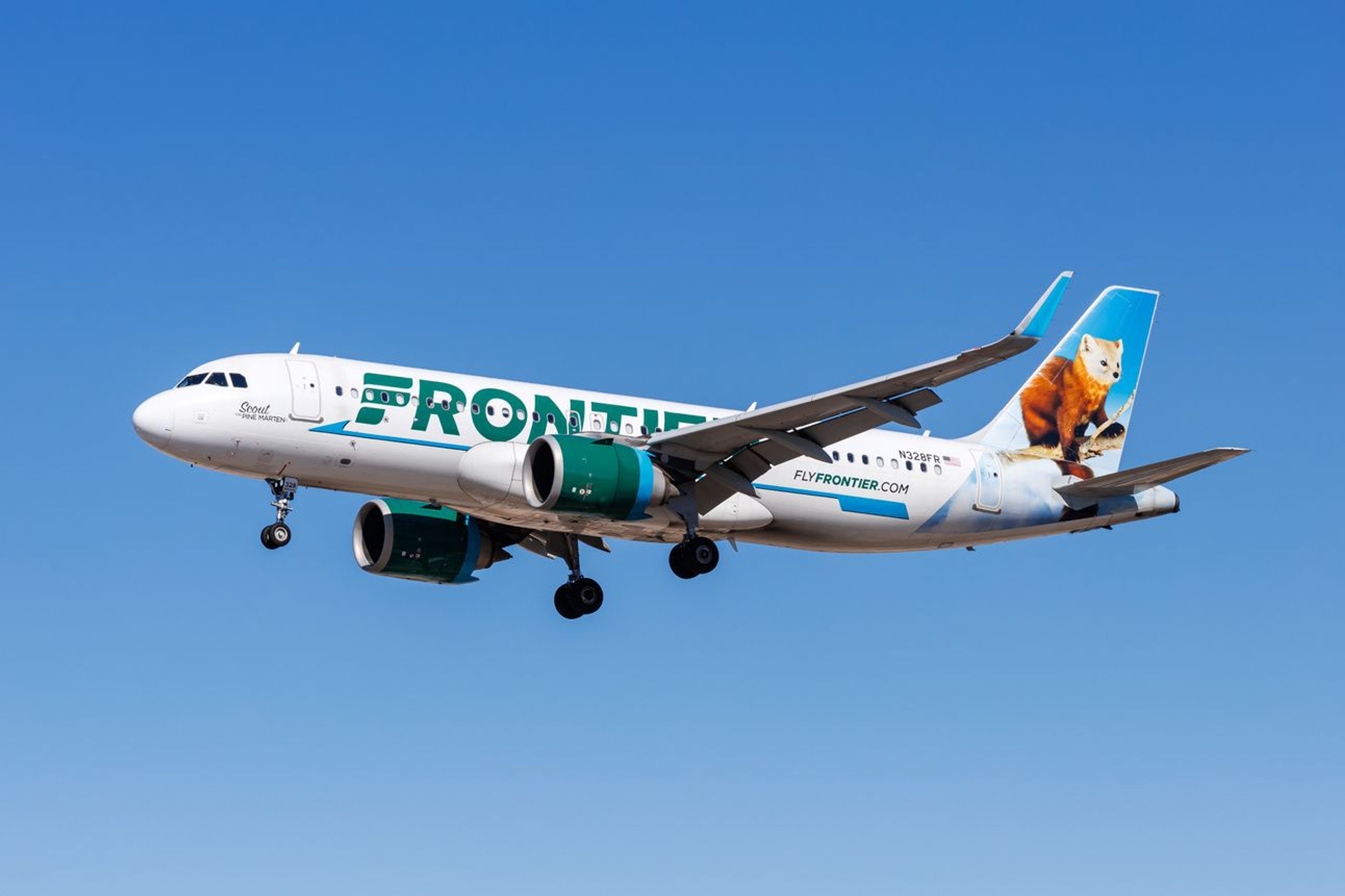 Photo of Frontier plane