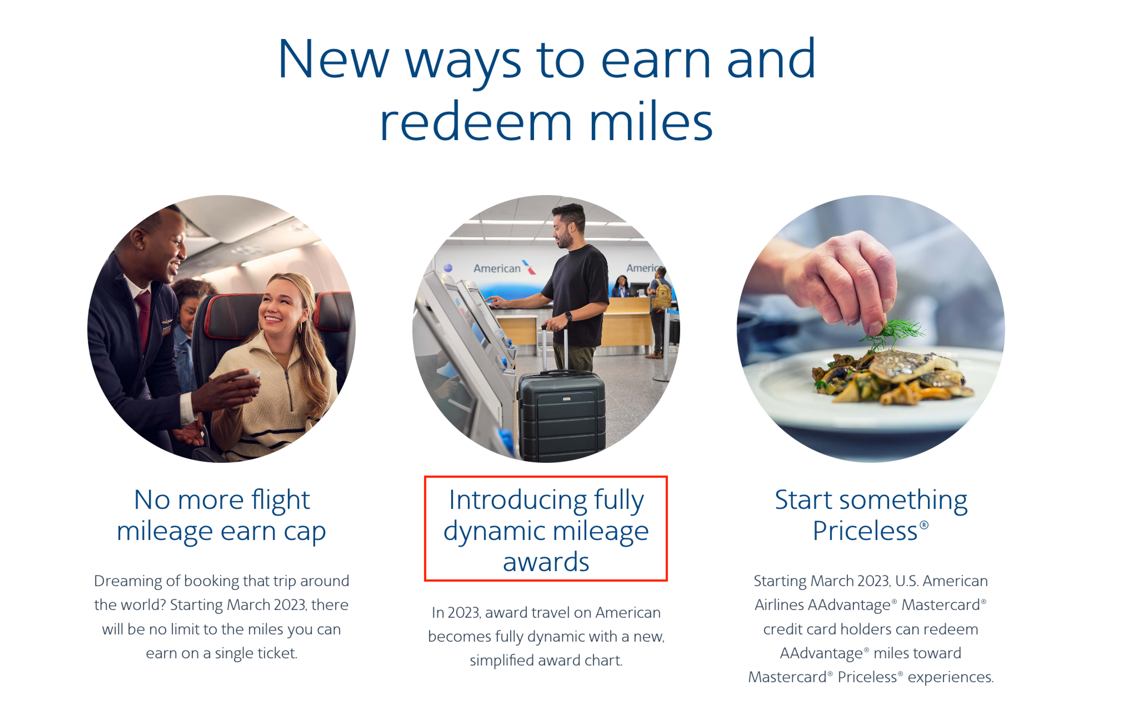 AAdvantage updates