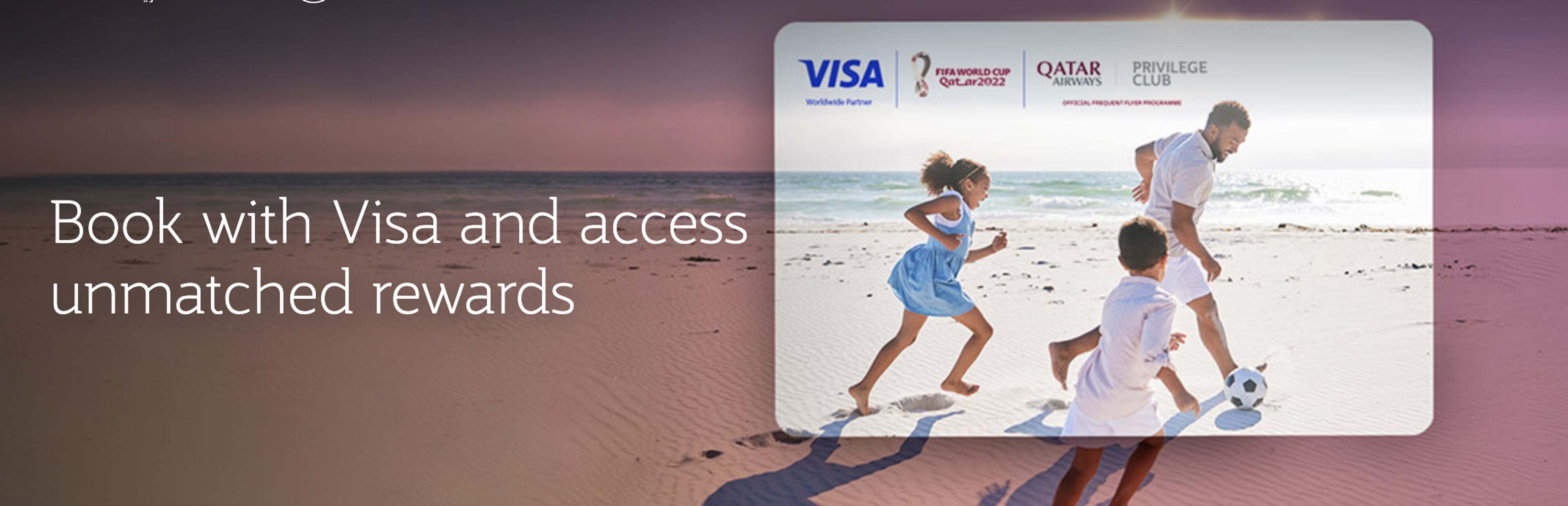 Qatar Airways promo