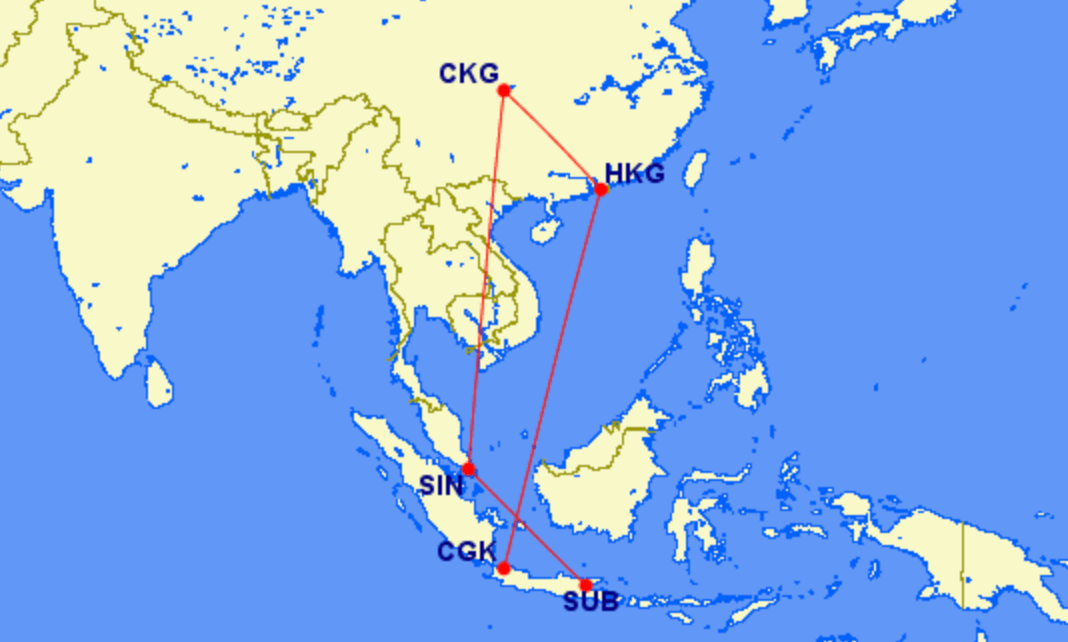 Mike's routing to/from China