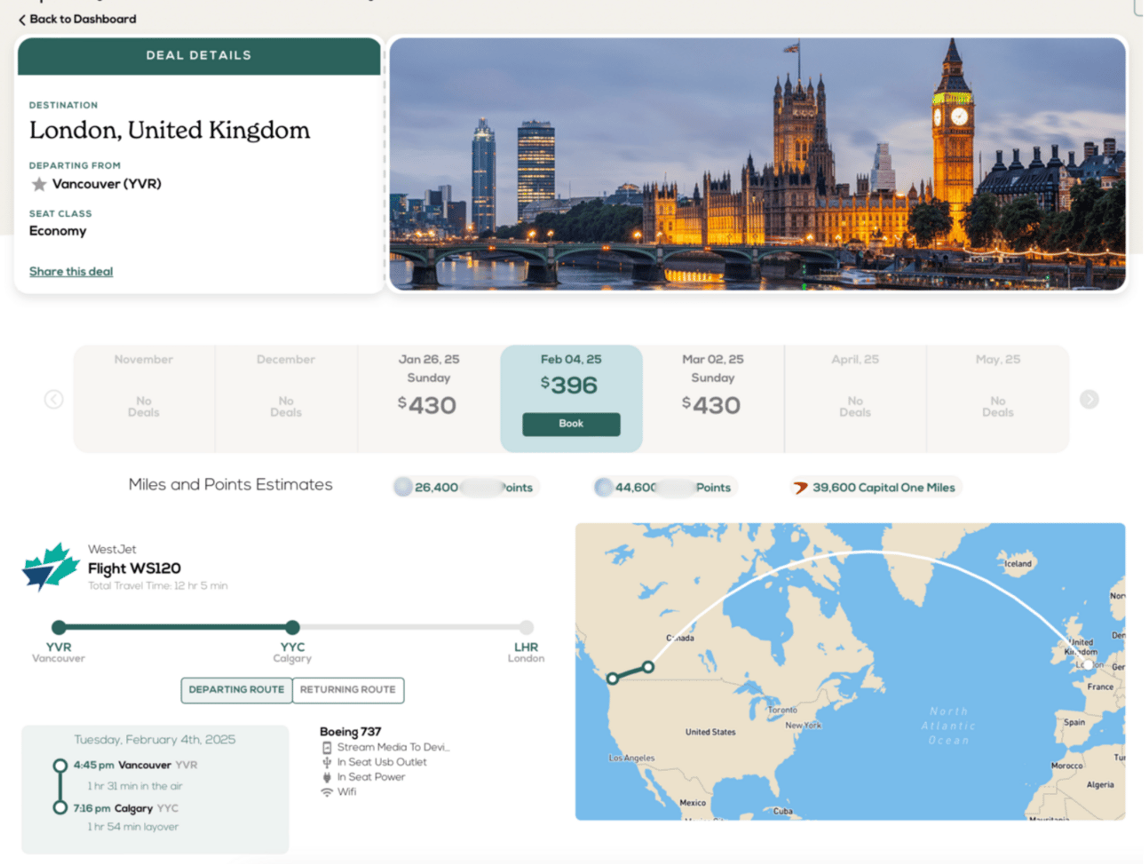 FareDrop to London