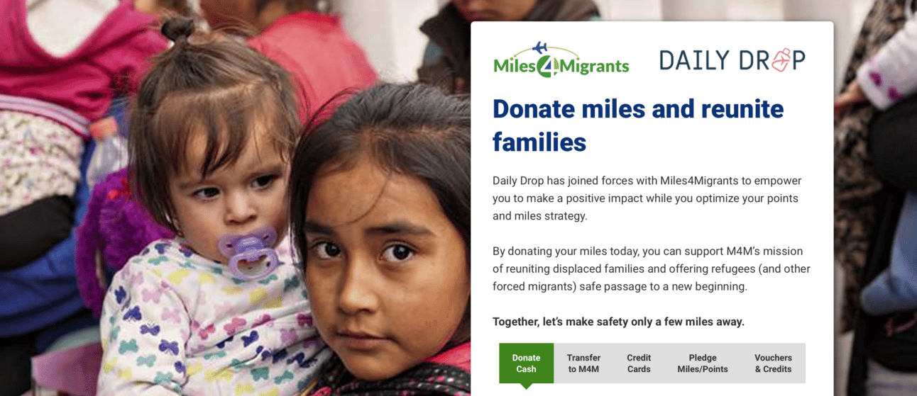 Screenshot of M4Ms homepage