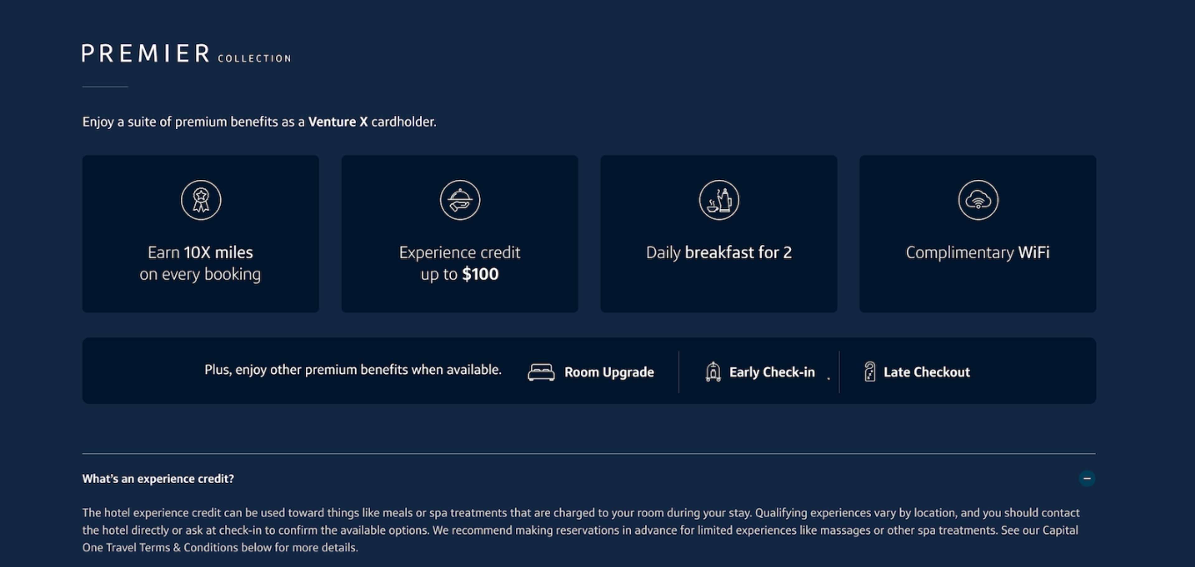 Capital One Premier Collection