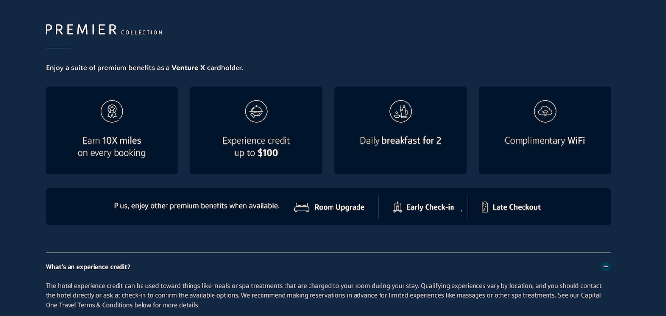 Capital One Premier Collection