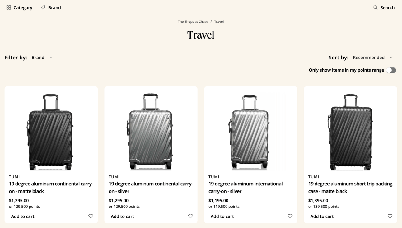 Screenshot from chase.com