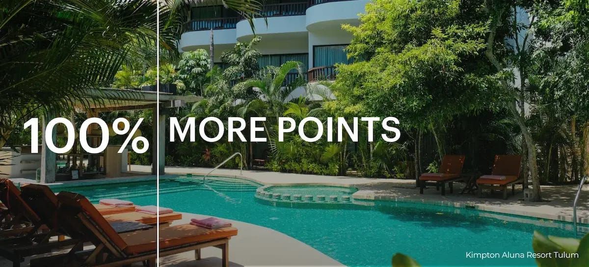 Buy IHG points with a 100% bonus