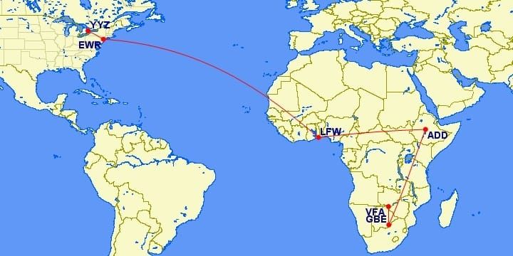 Example of a good flight deal I found last year