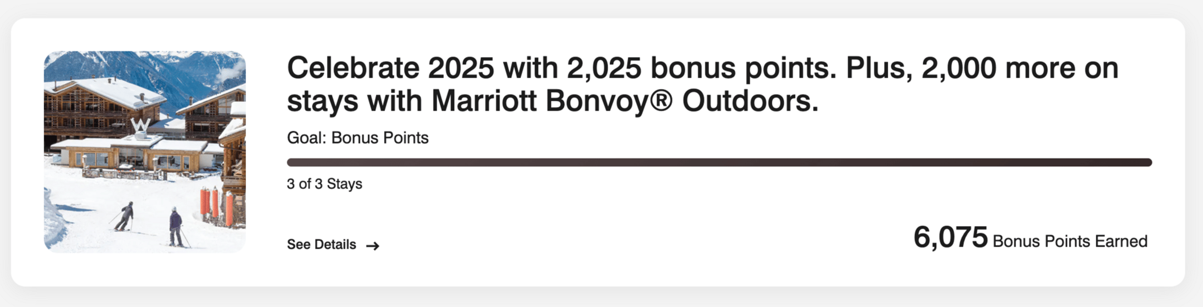 Marriott's global promotion