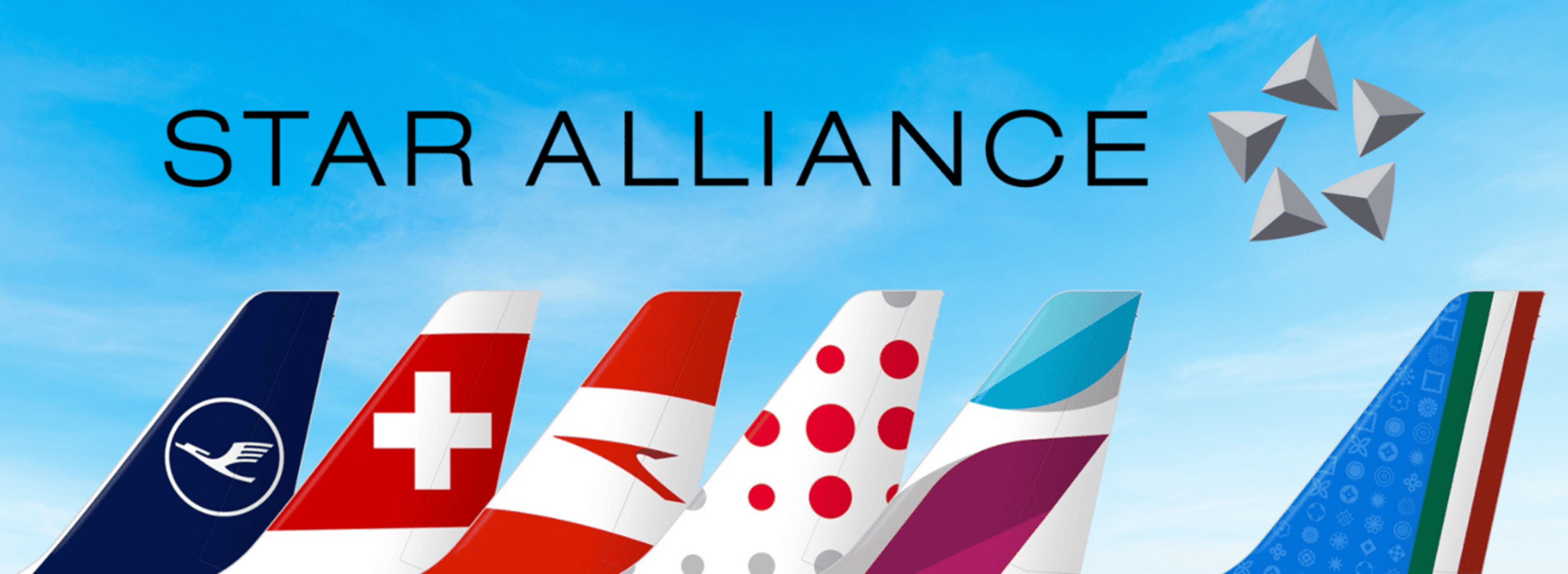 A photo of the various airlines owned by Lufthansa