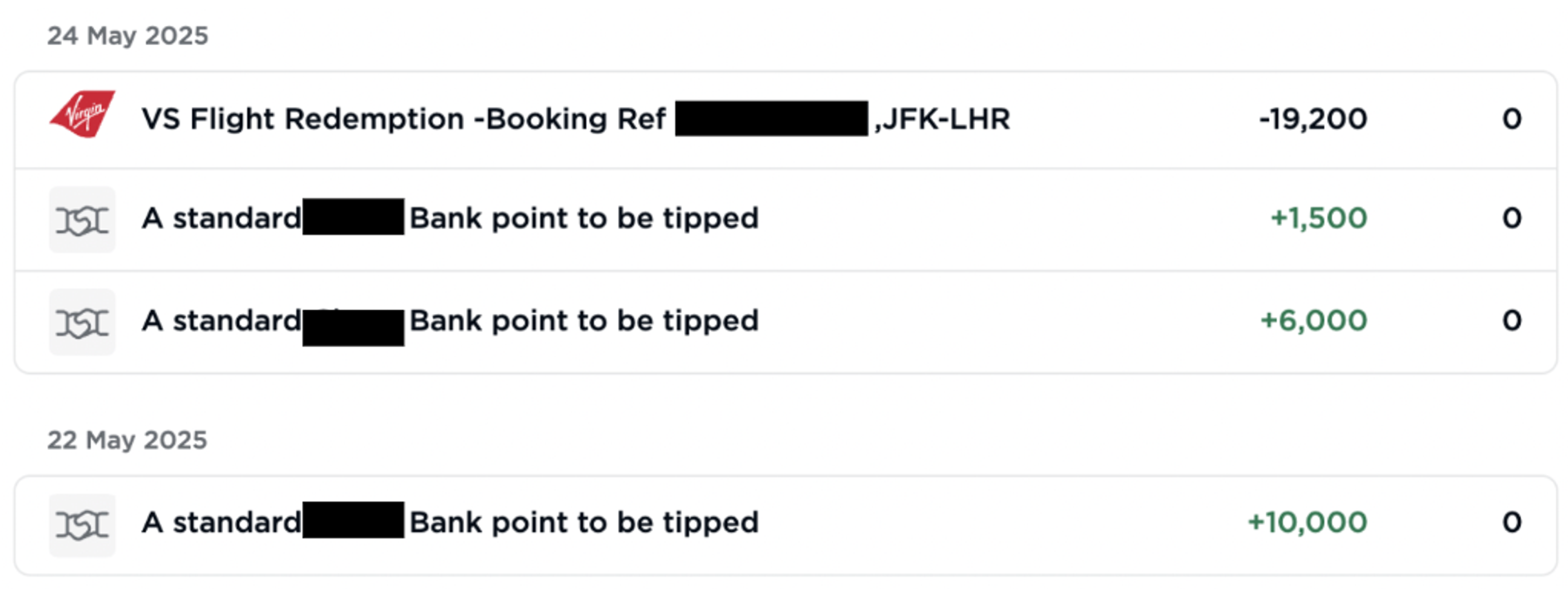Screenshot from Virgin Atlantic