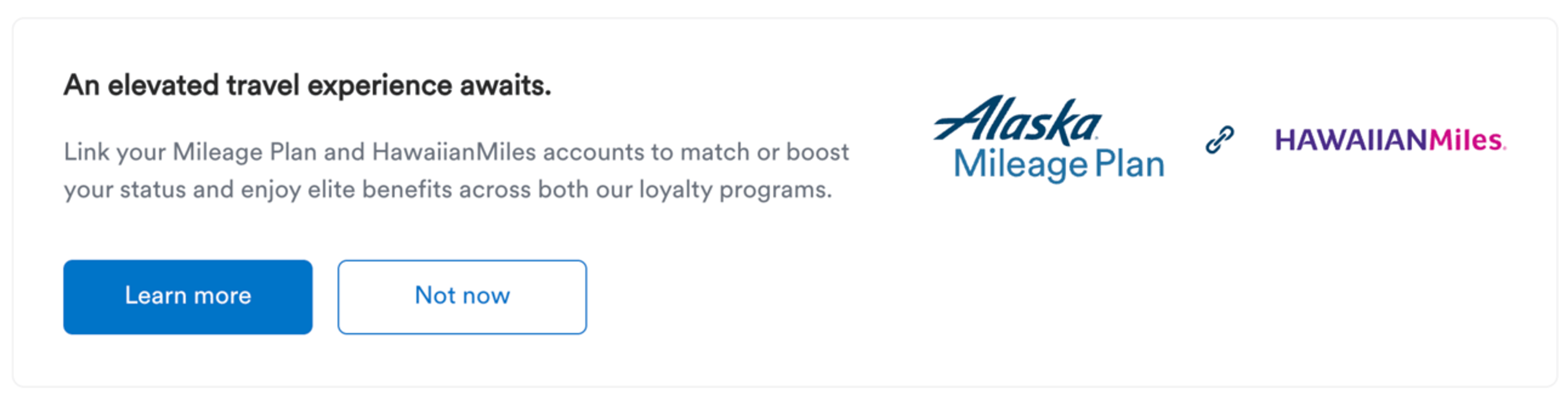 Alaska Hawaiian Status Match Page