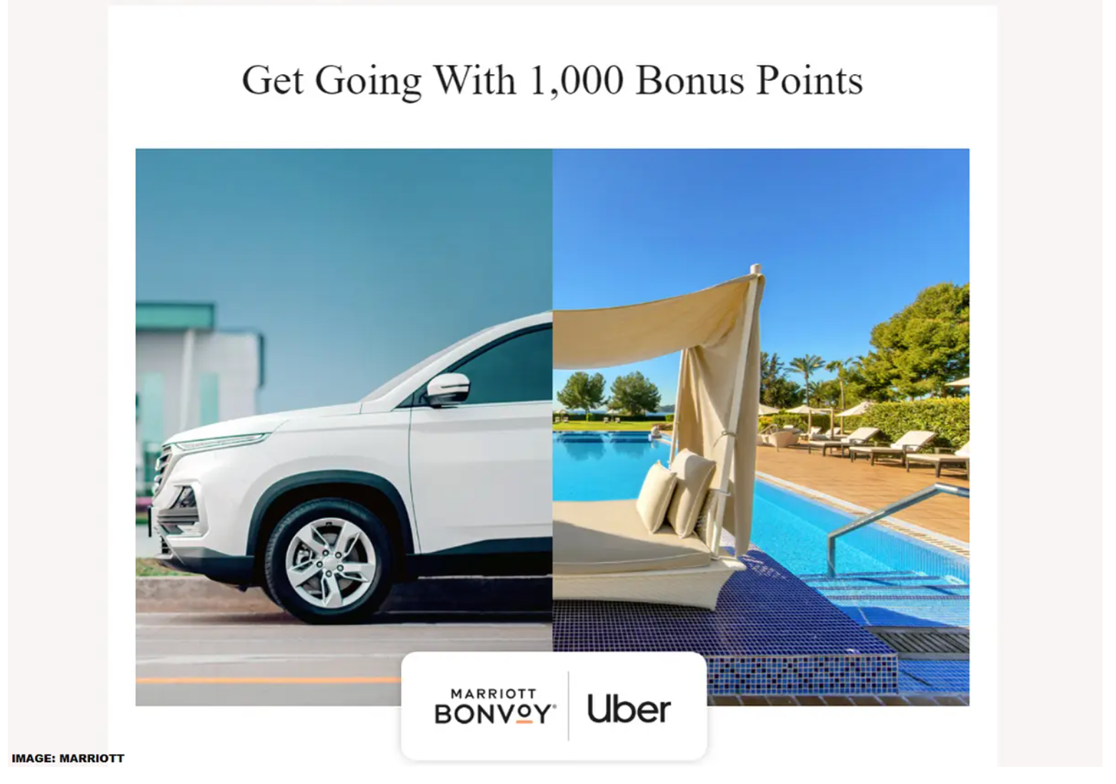 Uber + Marriott = <3