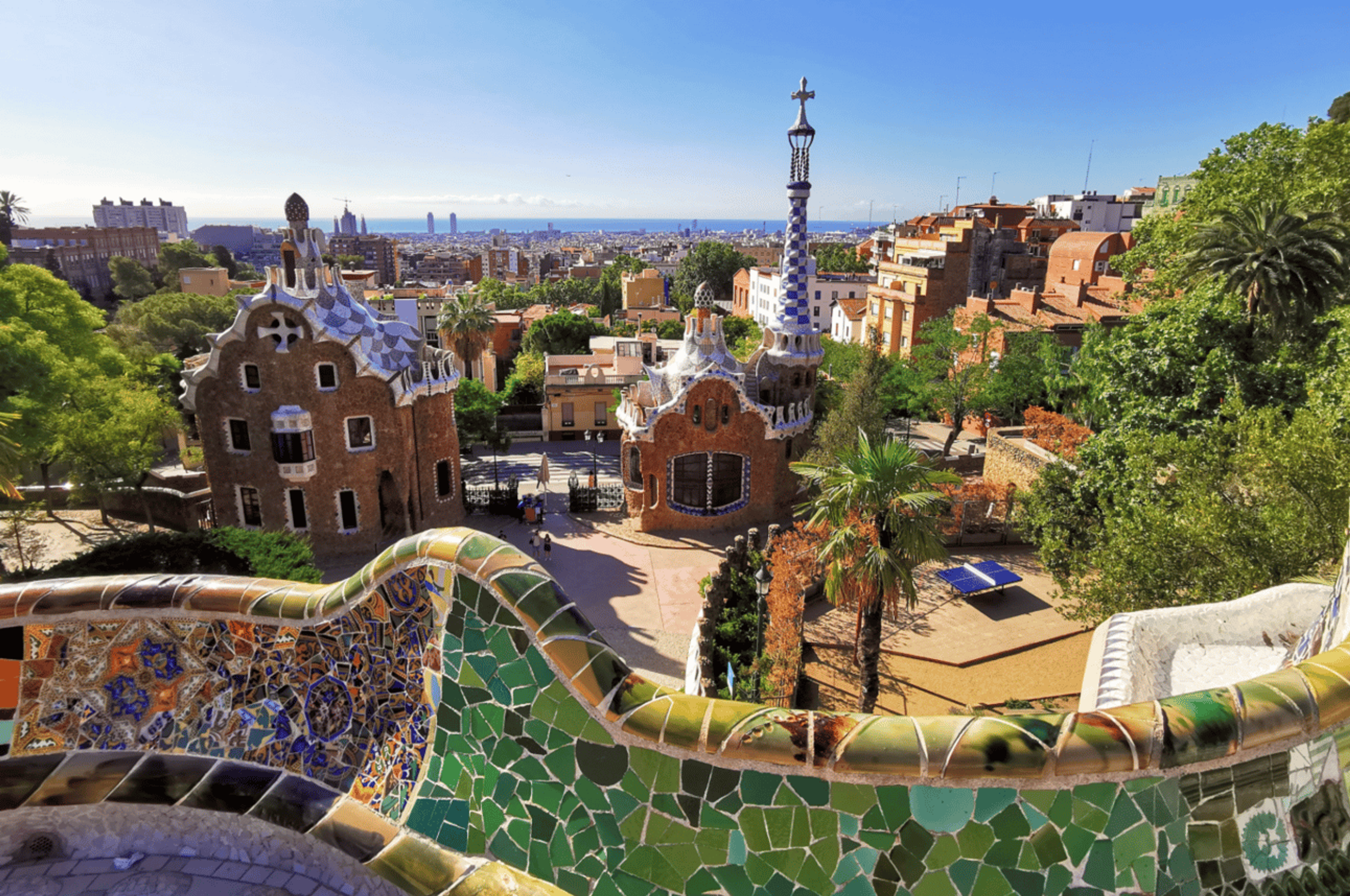 Viewpoint from Park Güell