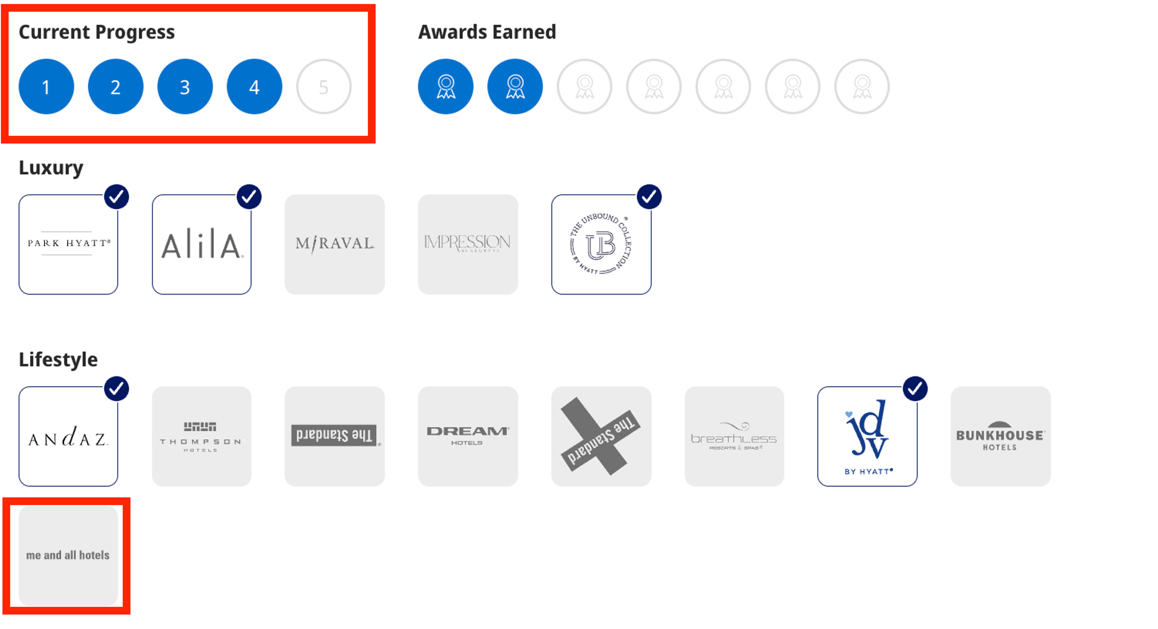 Hyatt Brand Explorer
