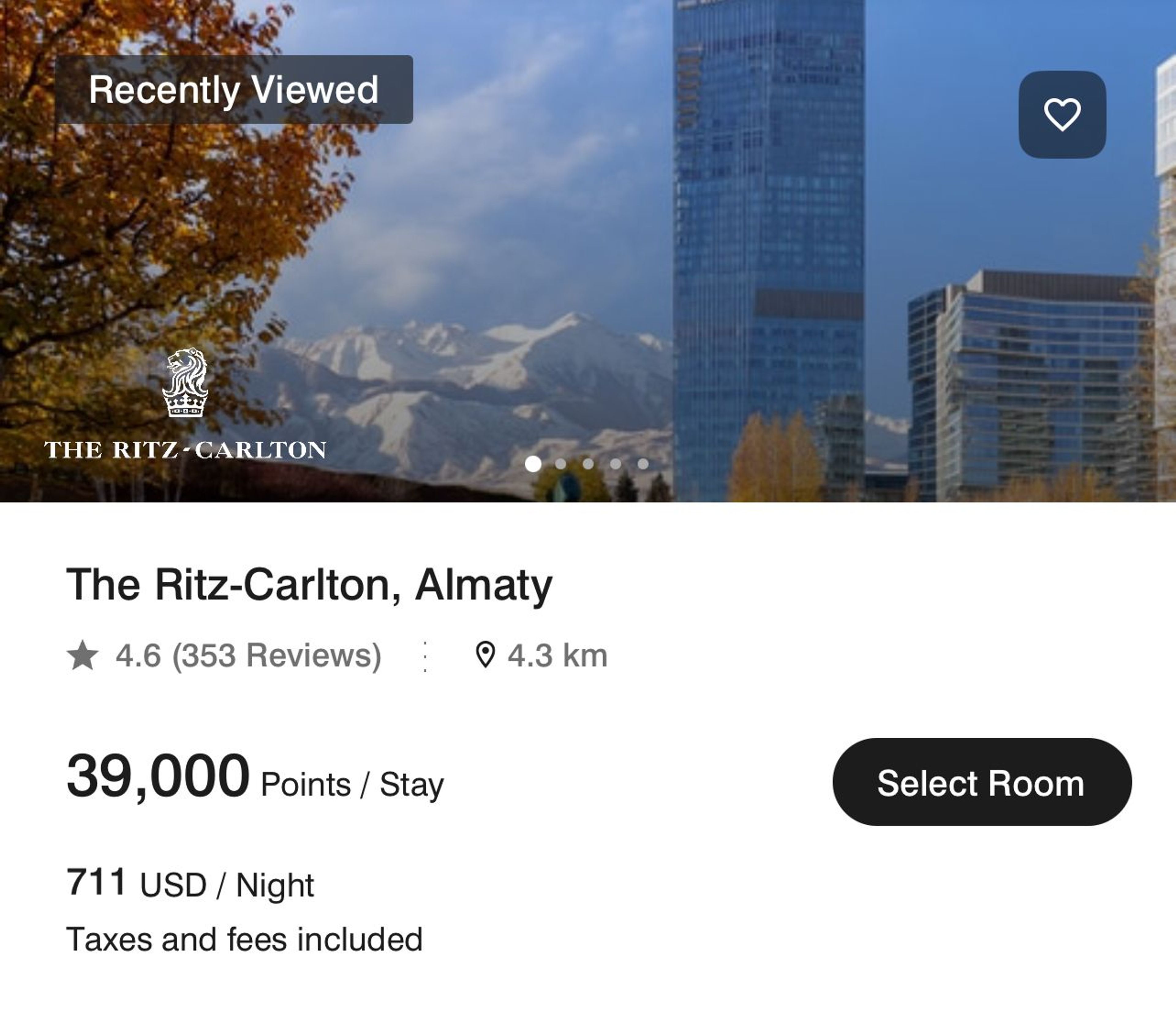 Rizt-Carlton Almaty