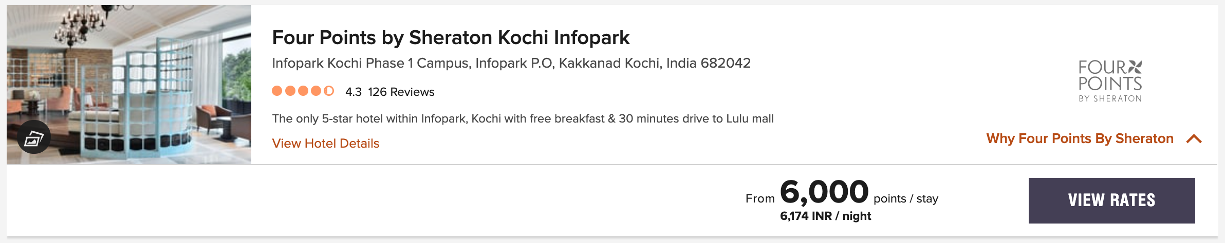 sample marriott booking
