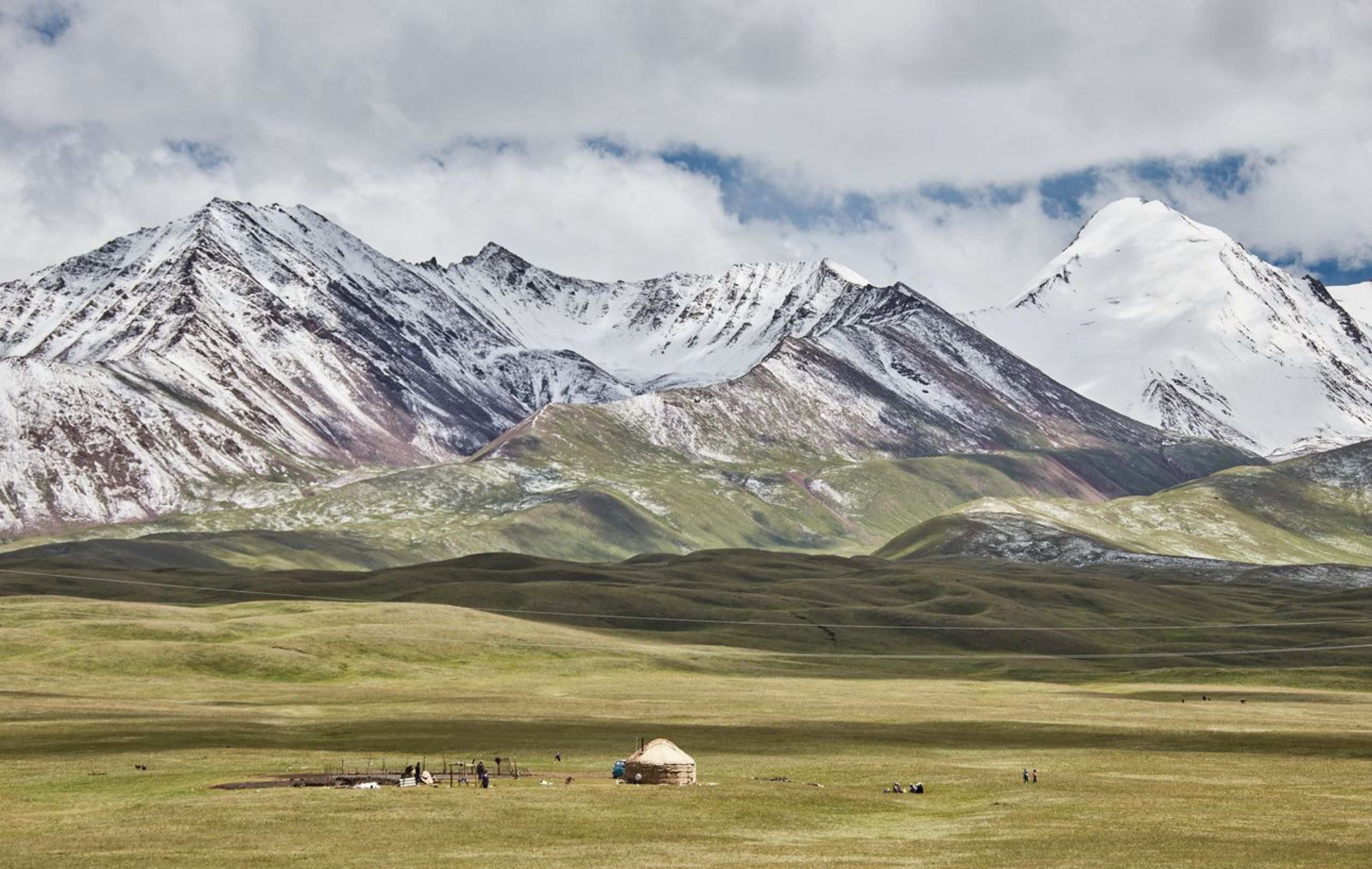 A photo of the beautiful Mongolian countryside