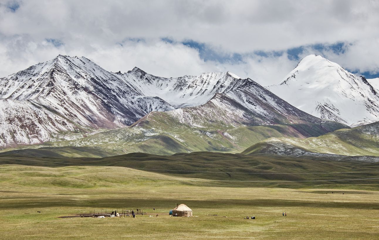 A photo of the beautiful Mongolian countryside