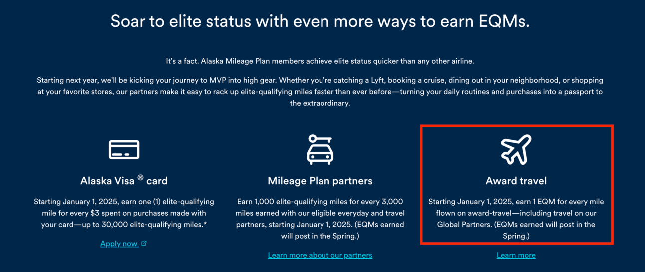 Graphic showing various upcoming changes to alaska's program