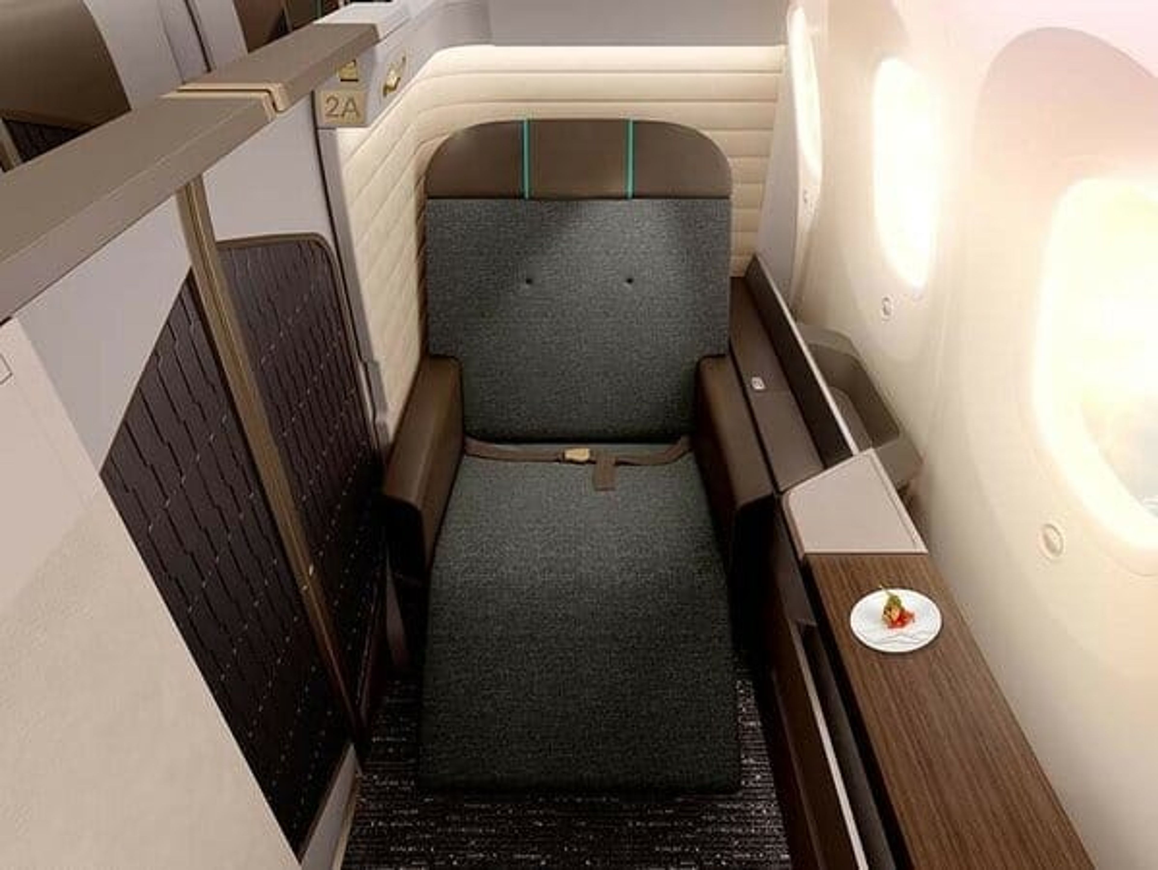 Oman Air First-class cabin