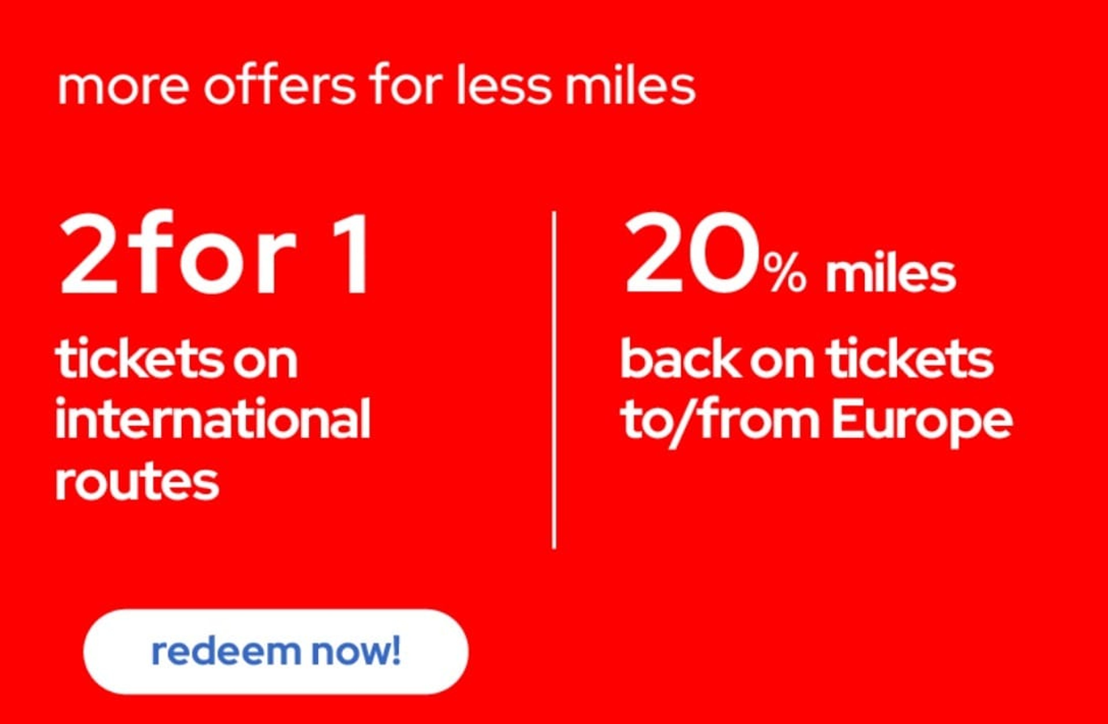 Avianca's double-header award sale