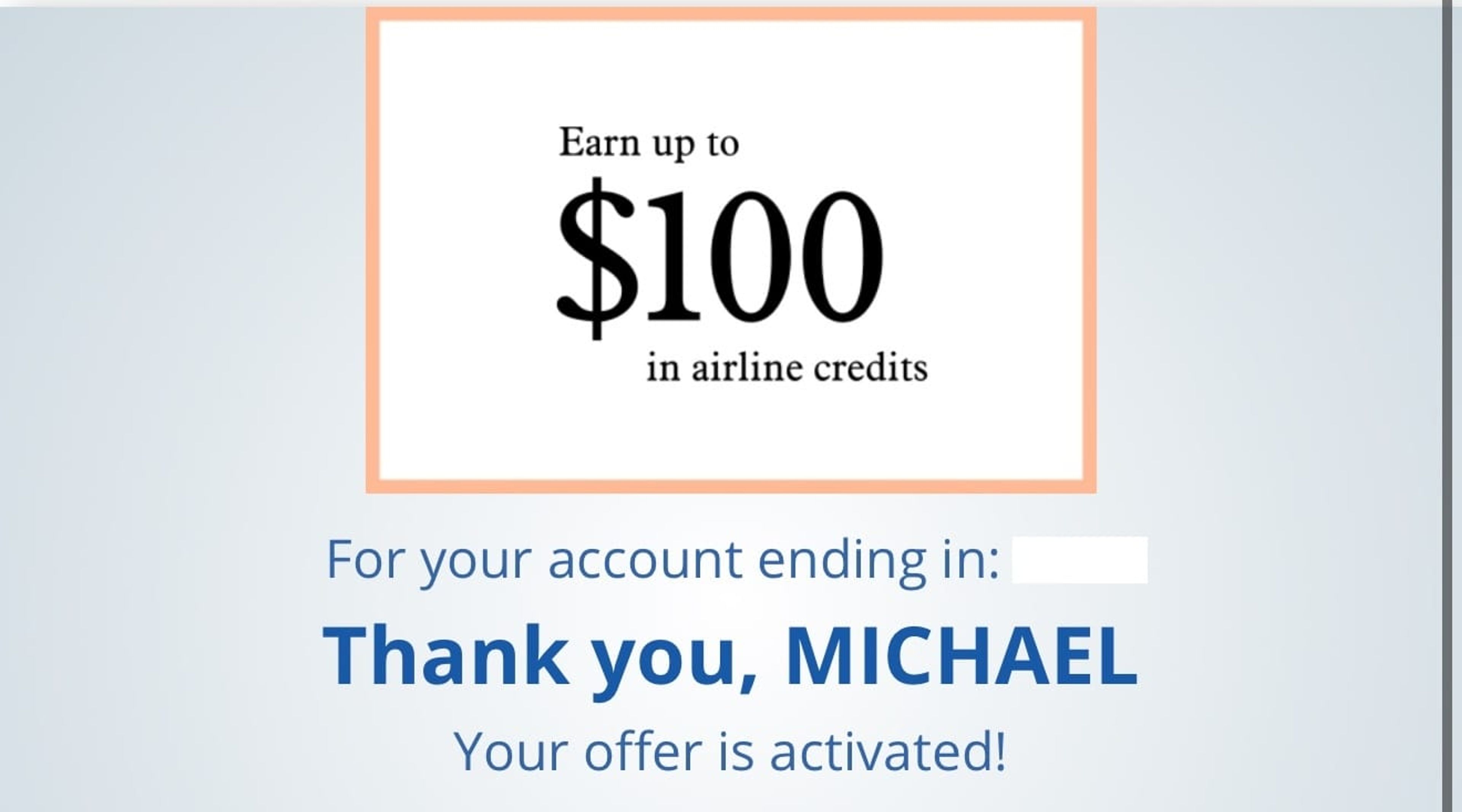 Marriott airline credit registration