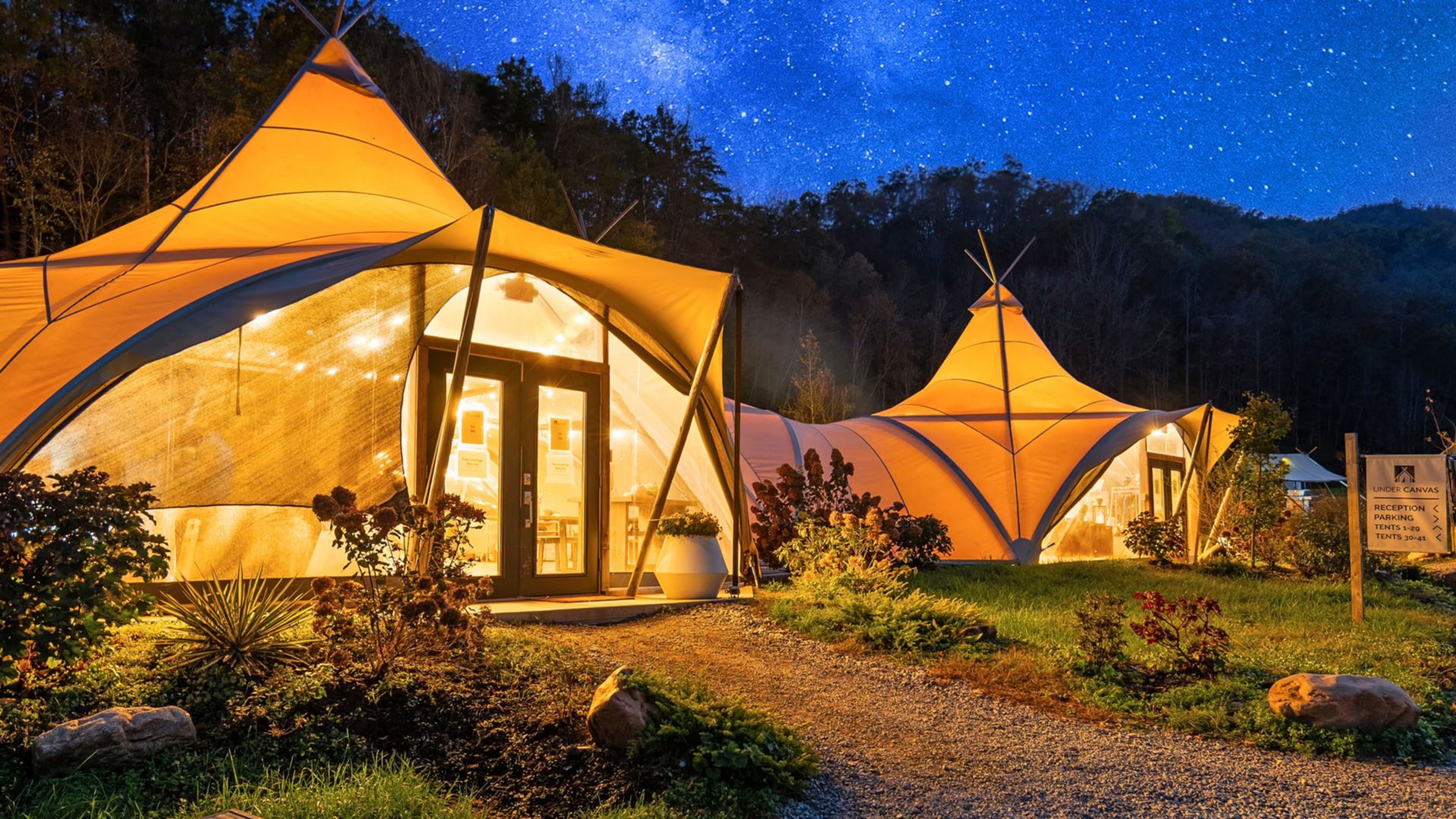 Under the Canvas Gatlinburg / Photo courtesy of Hyatt